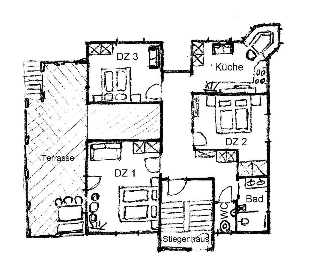 Appartement Schneefloeckchen Майргофен Екстер'єр фото